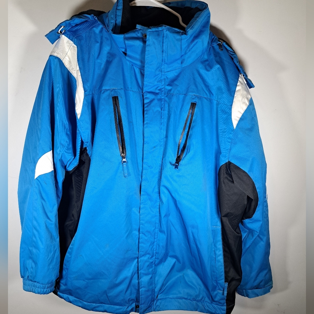 Athletic Works Blue Ski Jacket Size XL